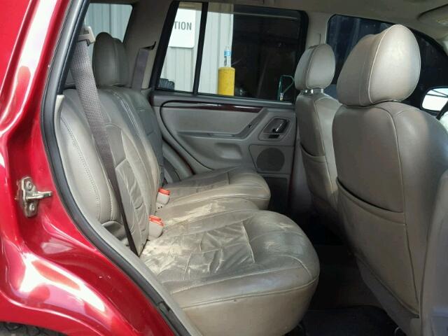 1J4GX58N53C532509 - 2003 JEEP GRAND CHER RED photo 6