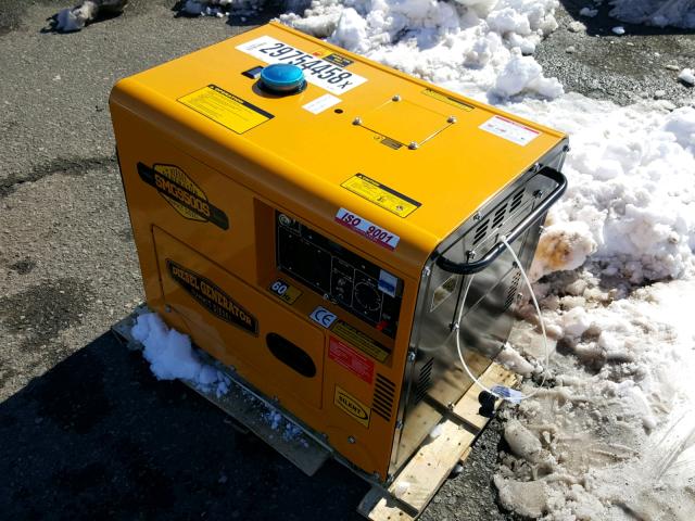 D170800622 - 2018 SUMM GENERATOR YELLOW photo 1