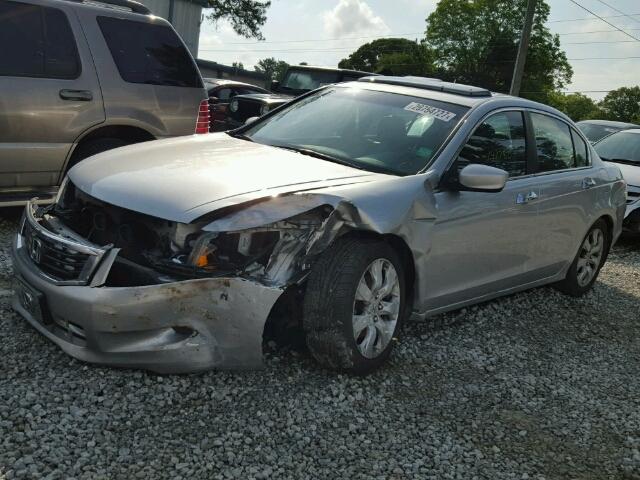 1HGCP368X9A030476 - 2009 HONDA ACCORD EXL SILVER photo 2