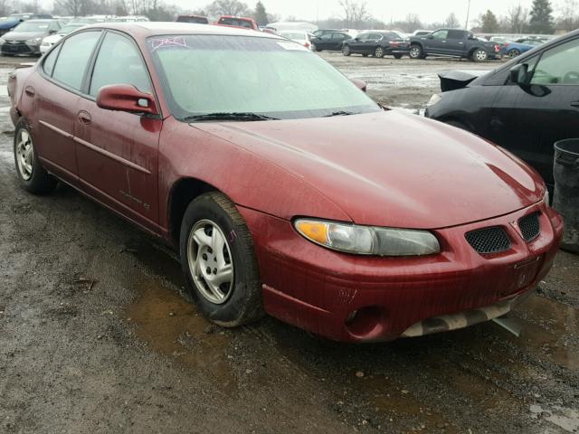 1G2WK52J22F242073 - 2002 PONTIAC GRAND PRIX MAROON photo 1