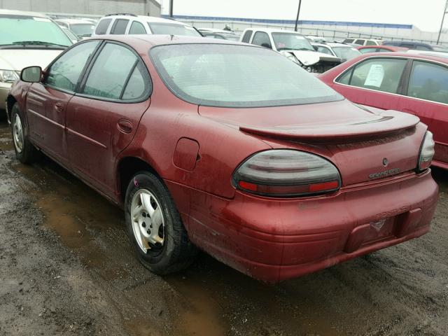1G2WK52J22F242073 - 2002 PONTIAC GRAND PRIX MAROON photo 3