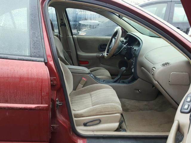 1G2WK52J22F242073 - 2002 PONTIAC GRAND PRIX MAROON photo 5