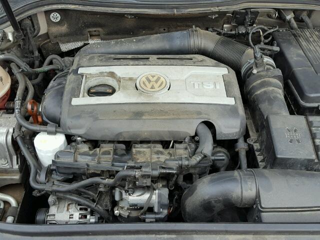 WVWHN7AN9BE732981 - 2011 VOLKSWAGEN CC GRAY photo 7