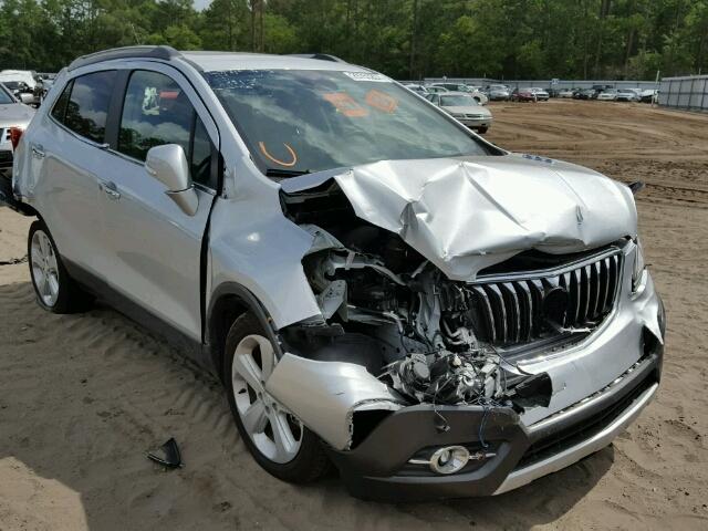 KL4CJBSBXFB258246 - 2015 BUICK ENCORE CON SILVER photo 1