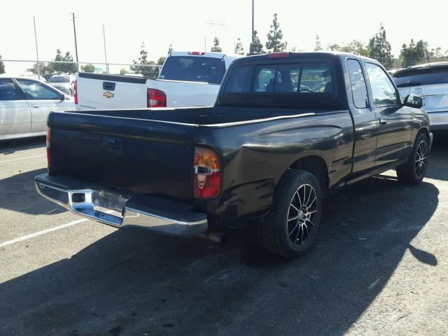 4TAVL52N6XZ498287 - 1999 TOYOTA TACOMA XTR BLACK photo 4