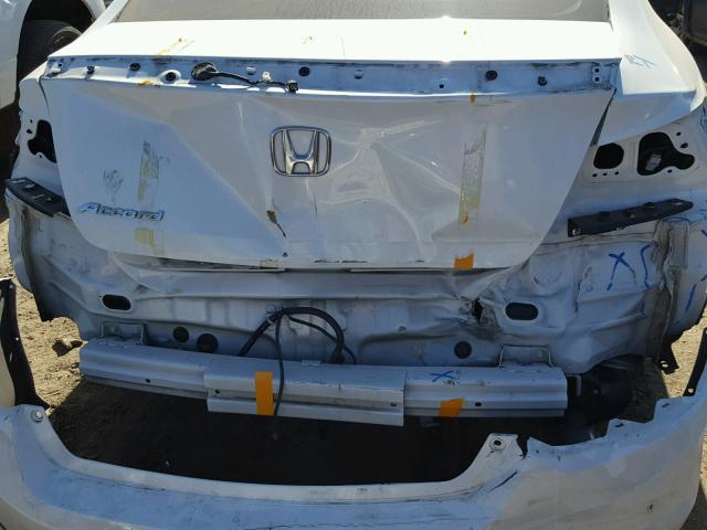 1HGCT1B33DA007883 - 2013 HONDA ACCORD LX- WHITE photo 9