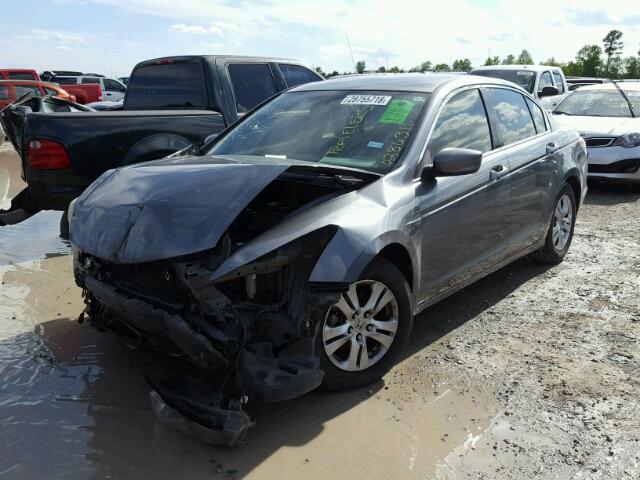 JHMCP26498C028631 - 2008 HONDA ACCORD LXP GRAY photo 2