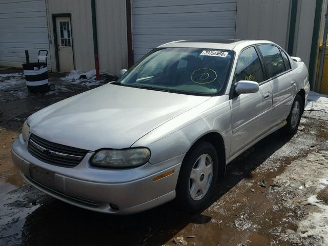 1G1NE52J916205270 - 2001 CHEVROLET MALIBU LS SILVER photo 2