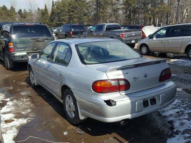 1G1NE52J916205270 - 2001 CHEVROLET MALIBU LS 银色 照片 3