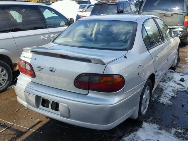 1G1NE52J916205270 - 2001 CHEVROLET MALIBU LS 银色 照片 4
