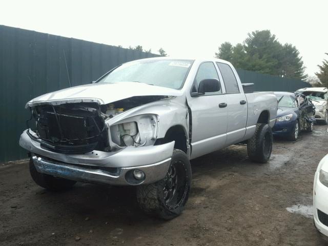 3D7KS28A88G195015 - 2008 DODGE RAM 2500 S SILVER photo 2