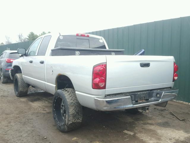 3D7KS28A88G195015 - 2008 DODGE RAM 2500 S ვერცხლისფერი ფოტო 3