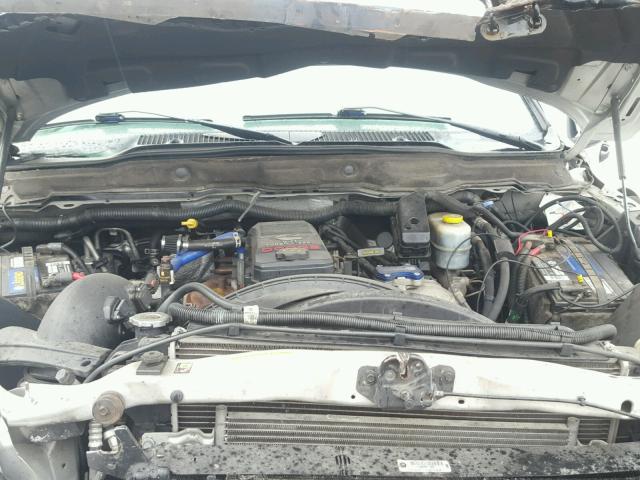 3D7KS28A88G195015 - 2008 DODGE RAM 2500 S ვერცხლისფერი ფოტო 7