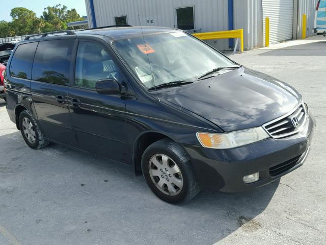 5FNRL18913B051391 - 2003 HONDA ODYSSEY EX BLACK photo 1