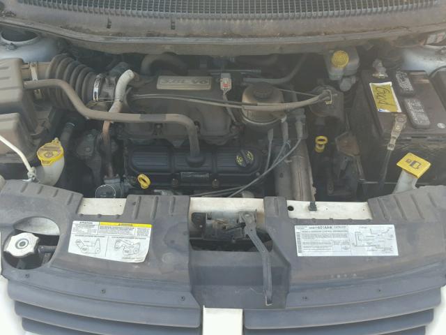 2D4GP44L57R276294 - 2007 DODGE GRAND CARA WHITE photo 7