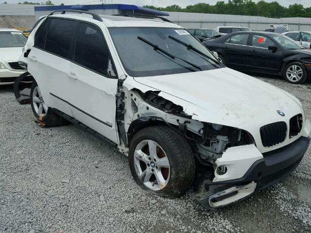 5UXFE435X8L021263 - 2008 BMW X5 3.0I WHITE photo 1