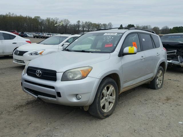 JTMBD32V575090962 - 2007 TOYOTA RAV4 SPORT SILVER photo 2