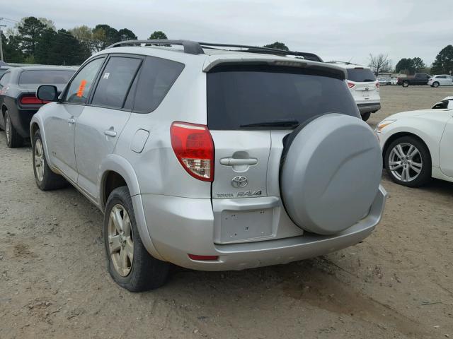 JTMBD32V575090962 - 2007 TOYOTA RAV4 SPORT SILVER photo 3