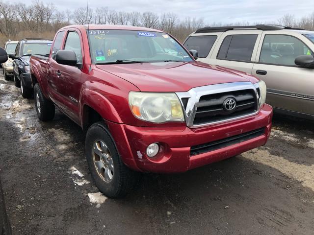 5TEUU42NX5Z017031 - 2005 TOYOTA TACOMA ACC RED photo 1