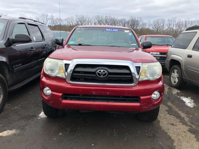 5TEUU42NX5Z017031 - 2005 TOYOTA TACOMA ACC RED photo 9