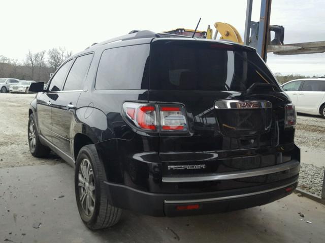 1GKKRRKD9EJ126950 - 2014 GMC ACADIA SLT შავი ფოტო 3