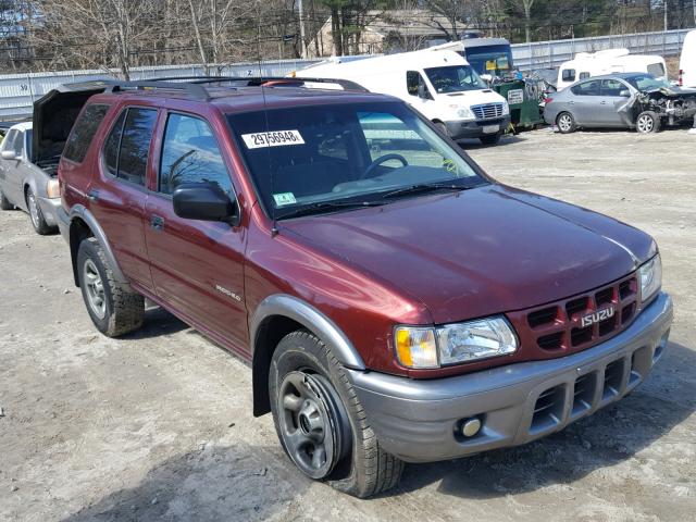 4S2DM58W024338851 - 2002 ISUZU RODEO S RED photo 1