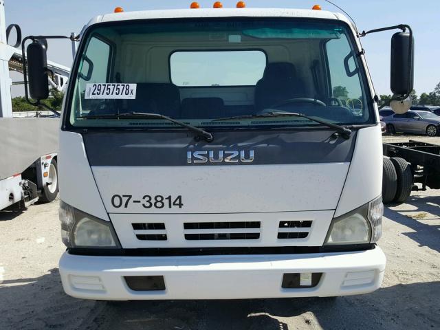 JALC4B16177003814 - 2007 ISUZU NPR WHITE photo 9