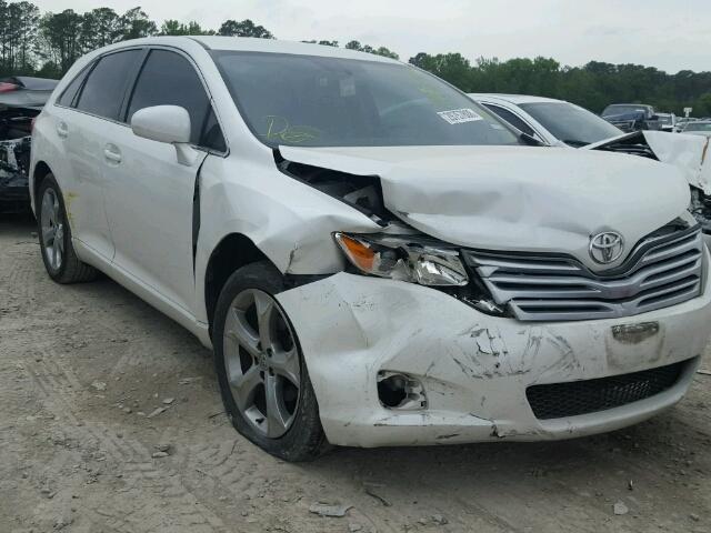 4T3ZK11A19U017008 - 2009 TOYOTA VENZA BASE WHITE photo 1