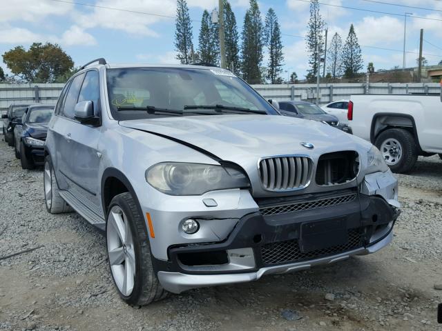 5UXFE83537LZ38910 - 2007 BMW X5 4.8I SILVER photo 1