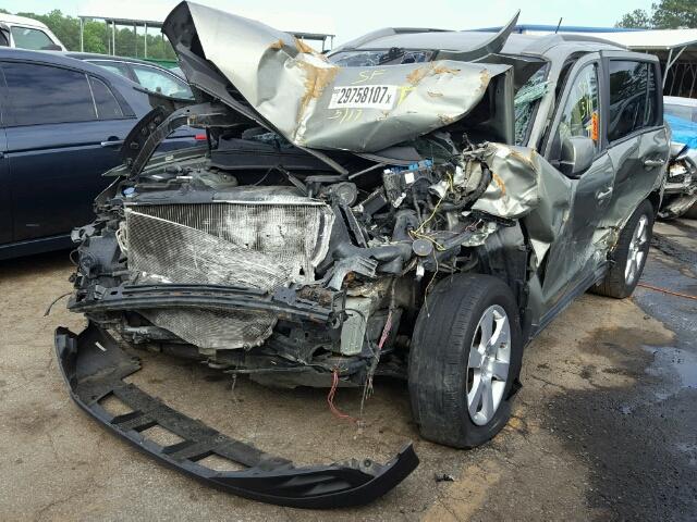 5NMSH13E38H221814 - 2008 HYUNDAI SANTA FE S GREEN photo 2