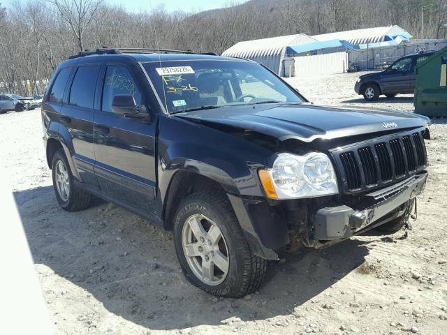 1J4GR48K85C560401 - 2005 JEEP GRAND CHER BLACK photo 1