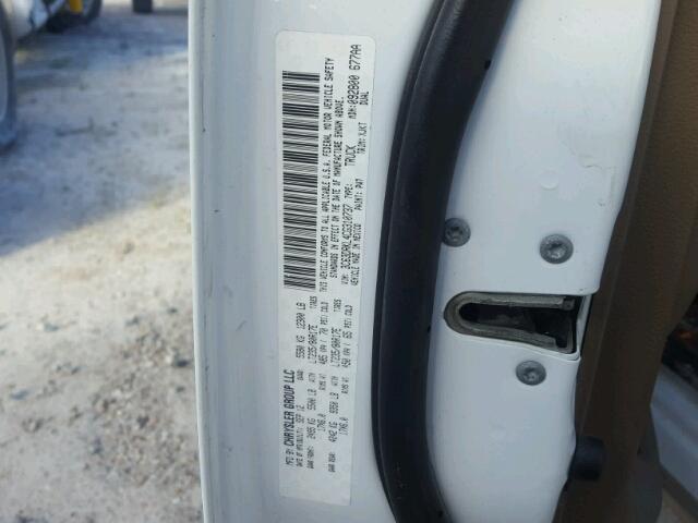 3C63DRKL4CG310737 - 2012 DODGE RAM 3500 L WHITE photo 10