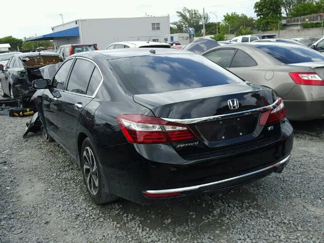 1HGCR2F88GA169233 - 2016 HONDA ACCORD EX- BLACK photo 3