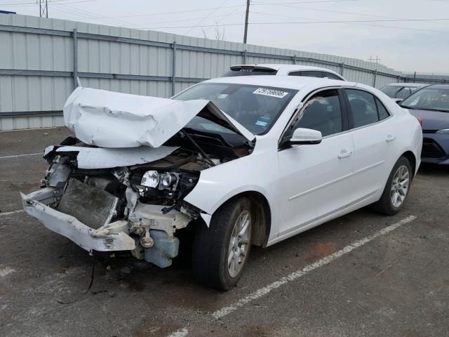 1G11C5SL3EF116449 - 2014 CHEVROLET MALIBU 1LT WHITE photo 2