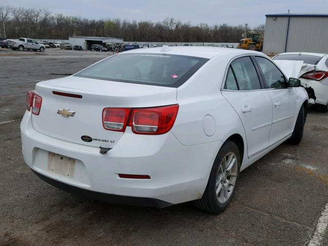 1G11C5SL3EF116449 - 2014 CHEVROLET MALIBU 1LT WHITE photo 4