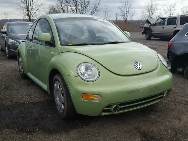 3VWCC21C3YM490626 - 2000 VOLKSWAGEN NEW BEETLE GREEN photo 1