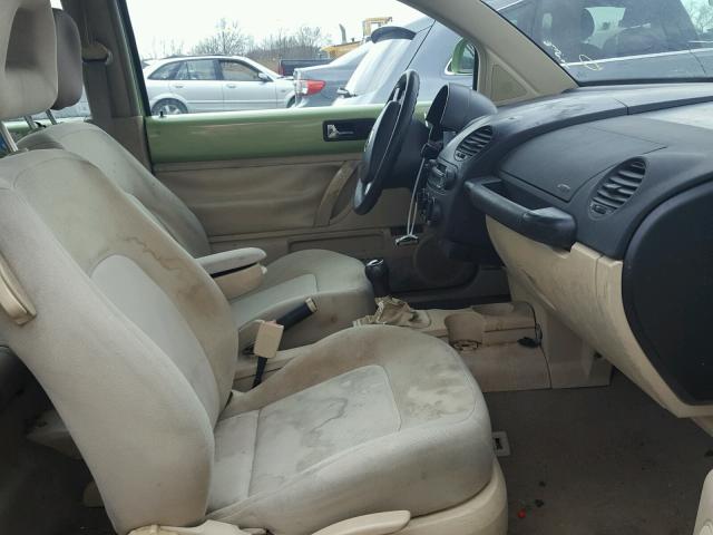 3VWCC21C3YM490626 - 2000 VOLKSWAGEN NEW BEETLE 绿色 照片 5