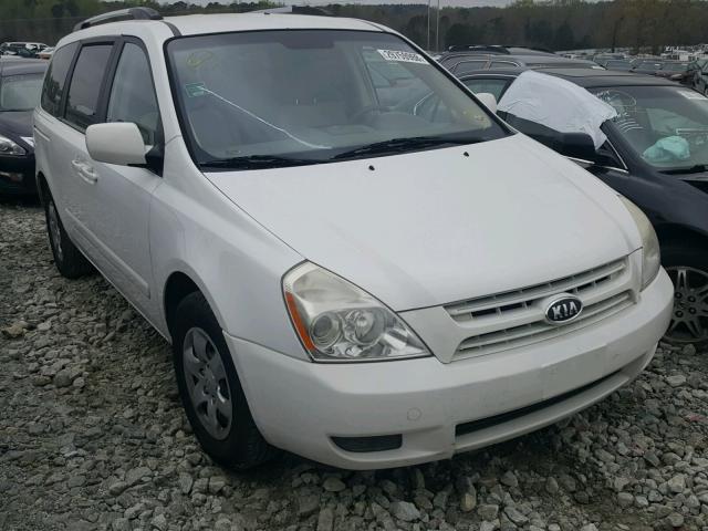 KNDMG4C33A6338582 - 2010 KIA SEDONA LX WHITE photo 1