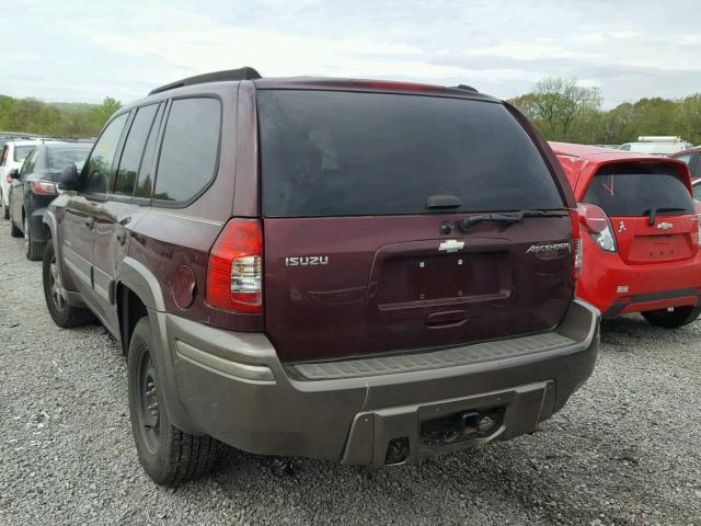 4NUDS13S462700345 - 2006 ISUZU ASCENDER S 栗色 照片 3