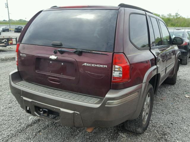 4NUDS13S462700345 - 2006 ISUZU ASCENDER S 栗色 照片 4