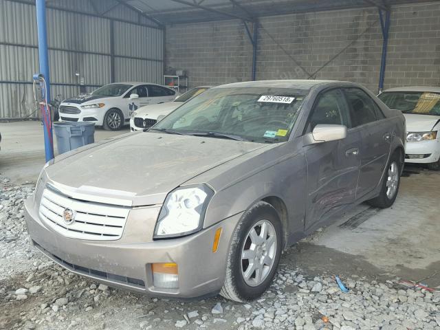 1G6DM57T360206489 - 2006 CADILLAC CTS GOLD photo 2