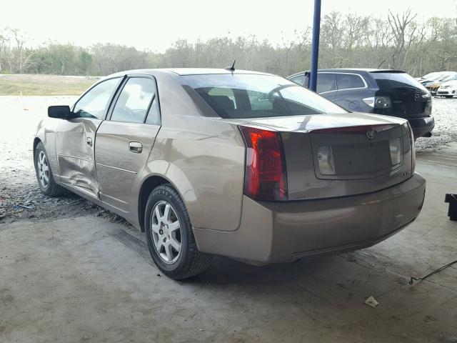 1G6DM57T360206489 - 2006 CADILLAC CTS GOLD photo 3