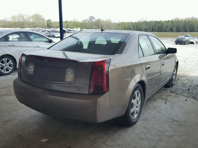 1G6DM57T360206489 - 2006 CADILLAC CTS GOLD photo 4