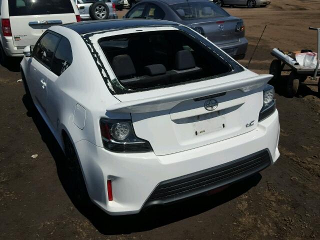 JTKJF5C70E3071903 - 2014 TOYOTA SCION TC 白色 照片 3