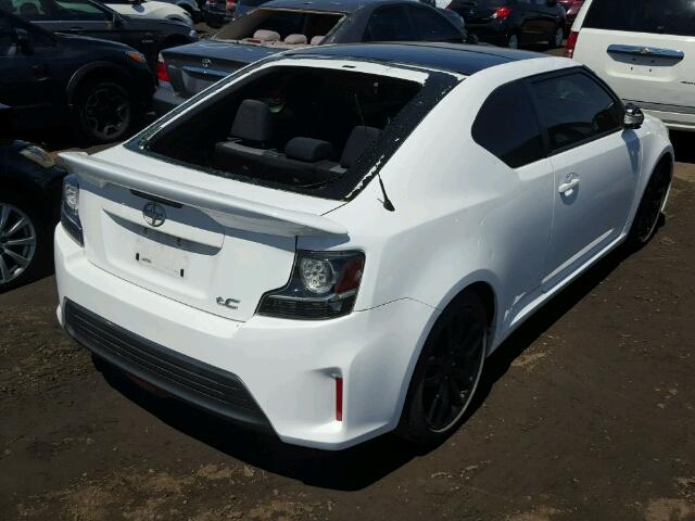 JTKJF5C70E3071903 - 2014 TOYOTA SCION TC 白色 照片 4