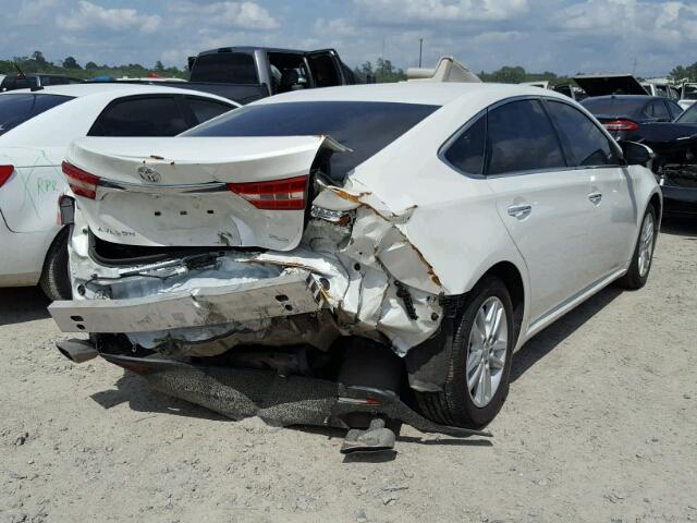 4T1BK1EB4EU134136 - 2014 TOYOTA AVALON BAS 白色 照片 4