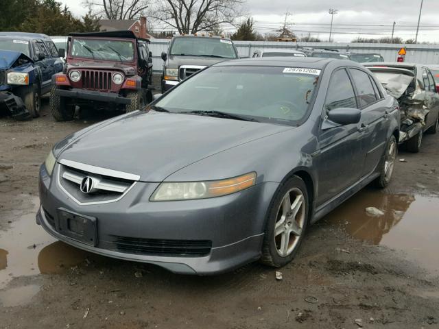 19UUA66205A074208 - 2005 ACURA TL CHARCOAL photo 2