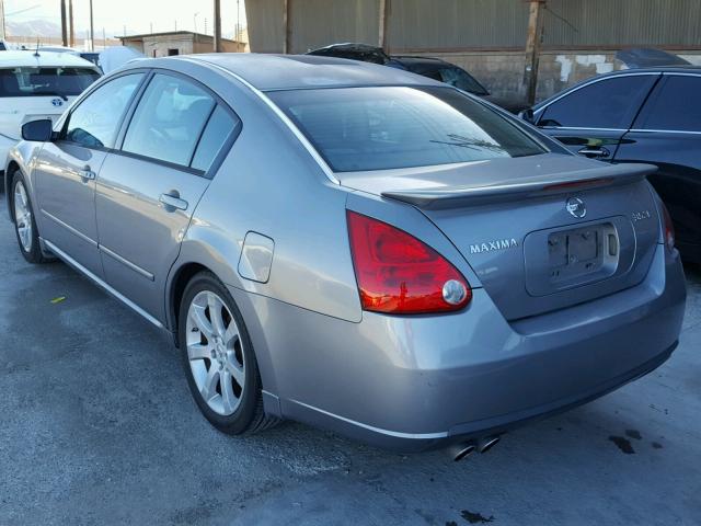 1N4BA41E77C844865 - 2007 NISSAN MAXIMA SE SILVER photo 3