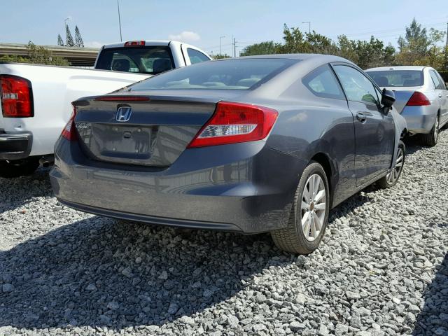 2HGFG3B81CH528013 - 2012 HONDA CIVIC EX ყავისფერი ფოტო 4