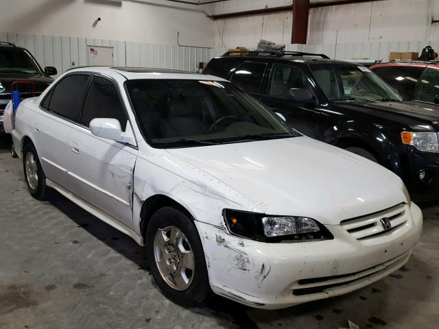 1HGCG16512A013291 - 2002 HONDA ACCORD EX WHITE photo 1